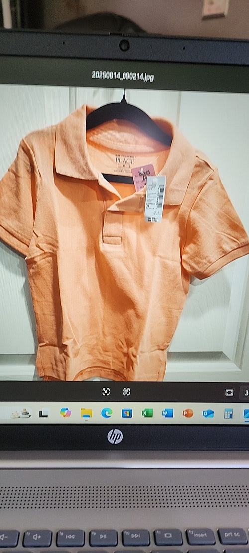 3T Polos peach & navy