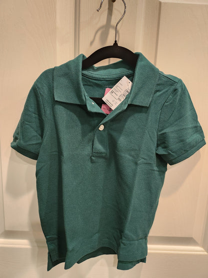 3T Polos, maroon, yellow, & green