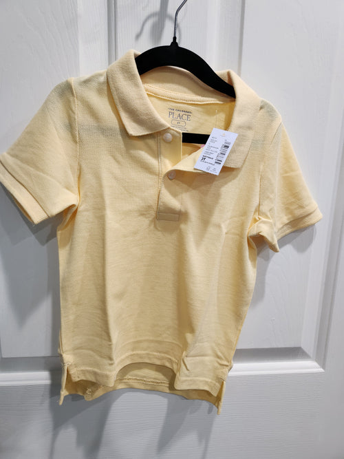 3T Polos, maroon, yellow, & green